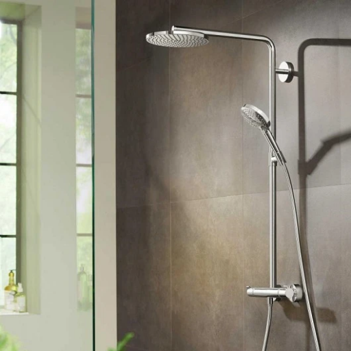 Душевая система HANSGROHE Raindance Select S 27633000 с термостатом хром